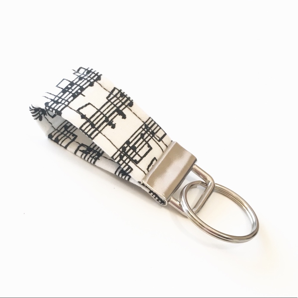 Mini Music Key Fob Keychain